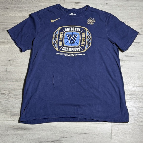 Nike Jackets & Blazers - Nike‎ Villanova 2018 National Champions Final Four T Shirt XL NCAA Basketball